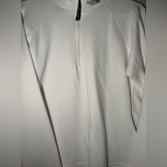 Vintage The North Face Sweater Women's 1/4 Zip Base Layer Pullover size M - Picture 3 of 6